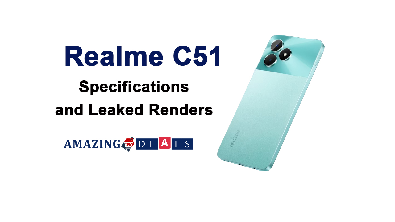 Leaked: Realme C51 Key Specifications and Renders Ahead of Official Announcement